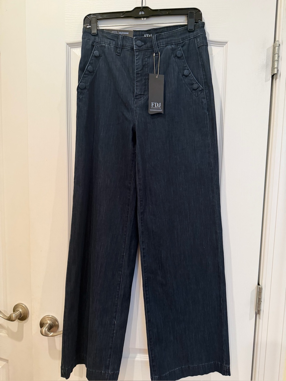 FDJ High-RiseTall Leg Suzanne Jeans in Dark Navy